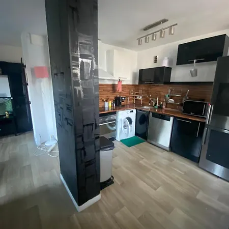 Apartment Bel Spacieux ,convivial De 3 Avec Parking Prive Secure Caen
