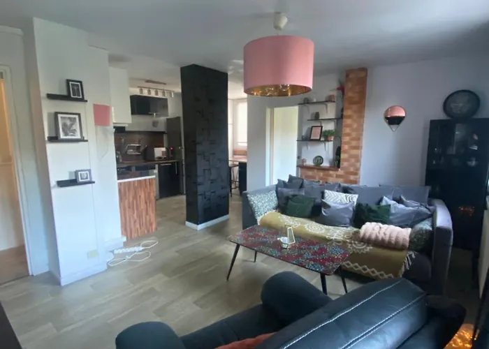 Bel Spacieux ,convivial De 3 Avec Parking Prive Secure Apartmán *