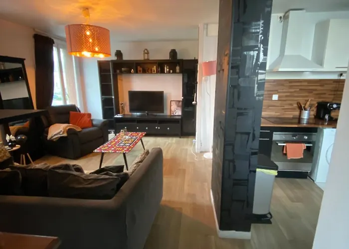 Apartmán Bel Spacieux ,convivial De 3 Avec Parking Prive Secure Caen